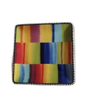 Certified International Serape Square 6" 4 in the Set~Vintage~1940's